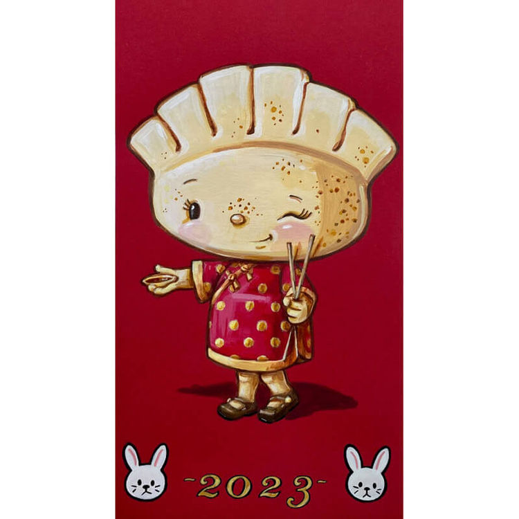 026 New Year Dumpling by Cindy Scaife