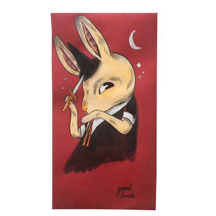033 Witchy Rabbit #1 by Defective Pudding