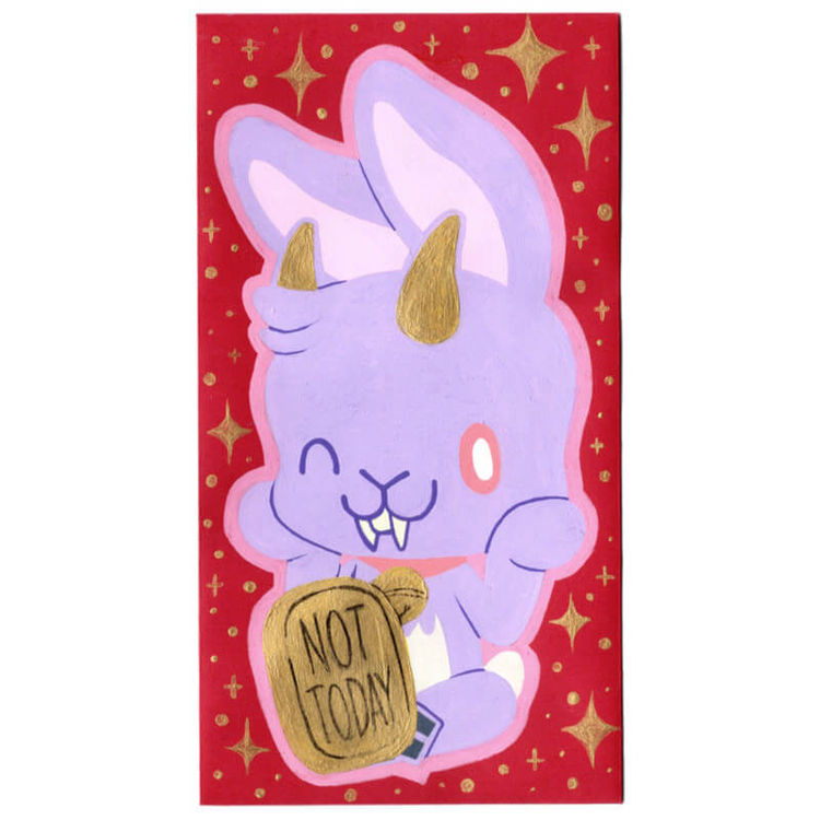 064 NOT TODAY by Goatbunny