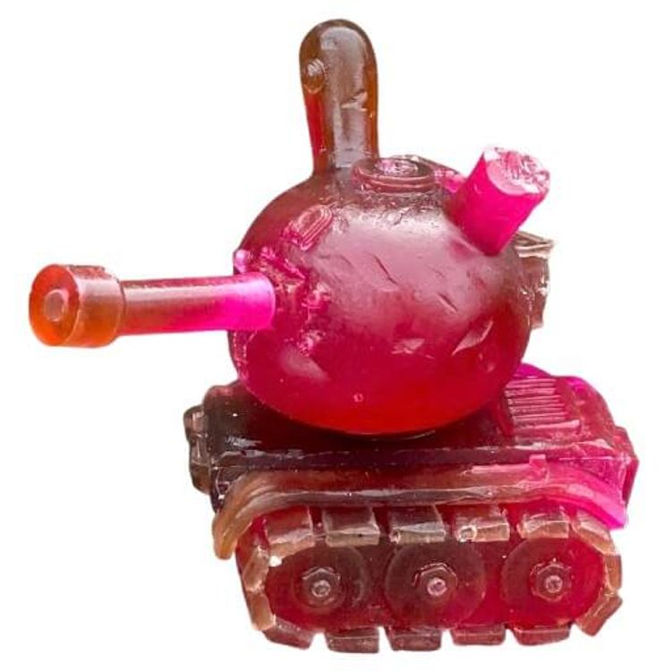 Pink and Brown DrilOne Tank 1/1 by DrilOne