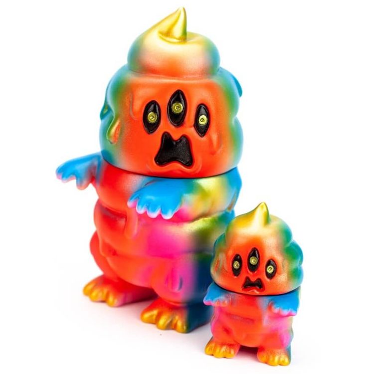 1-off Shitton (Neon Rainbow) by Art Junkie (Shinichiro AJ Kato)