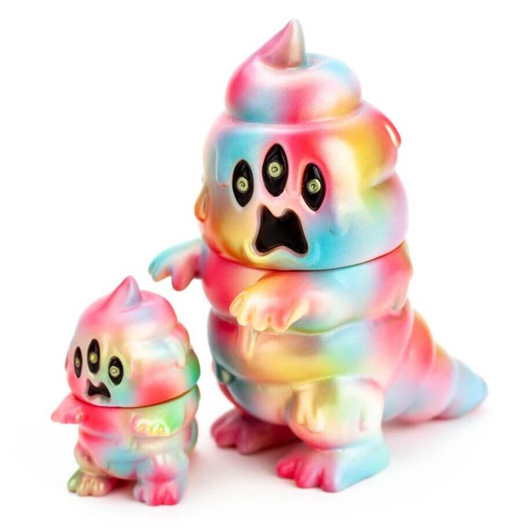 1-off Shitton (Pastel Rainbow) by Art Junkie (Shinichiro AJ Kato)