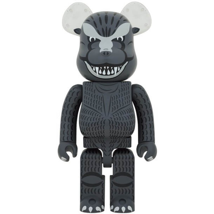 1000% 1954 Godzilla Bearbrick by Tomoyuki Tanaka