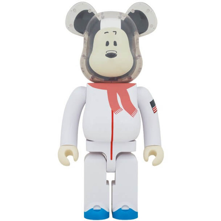 1000% Astronaut Snoopy Bearbrick by Charles M. Schulz