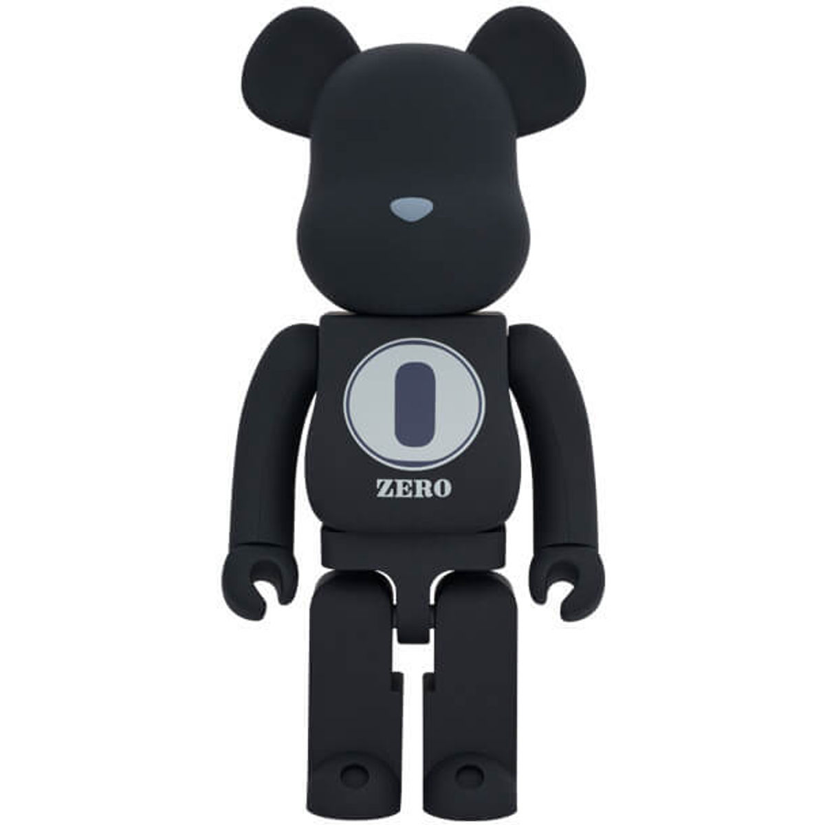1000% Black Robert Indiana x Fragment Design Bearbrick