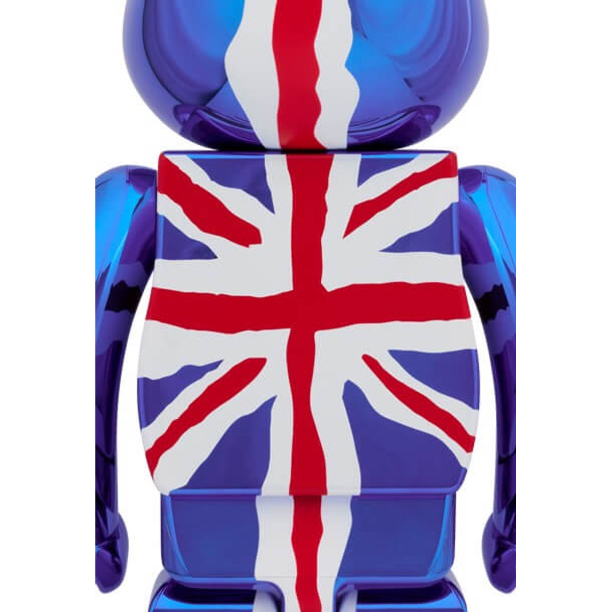 1000% Chrome God Save The Queen Bearbrick