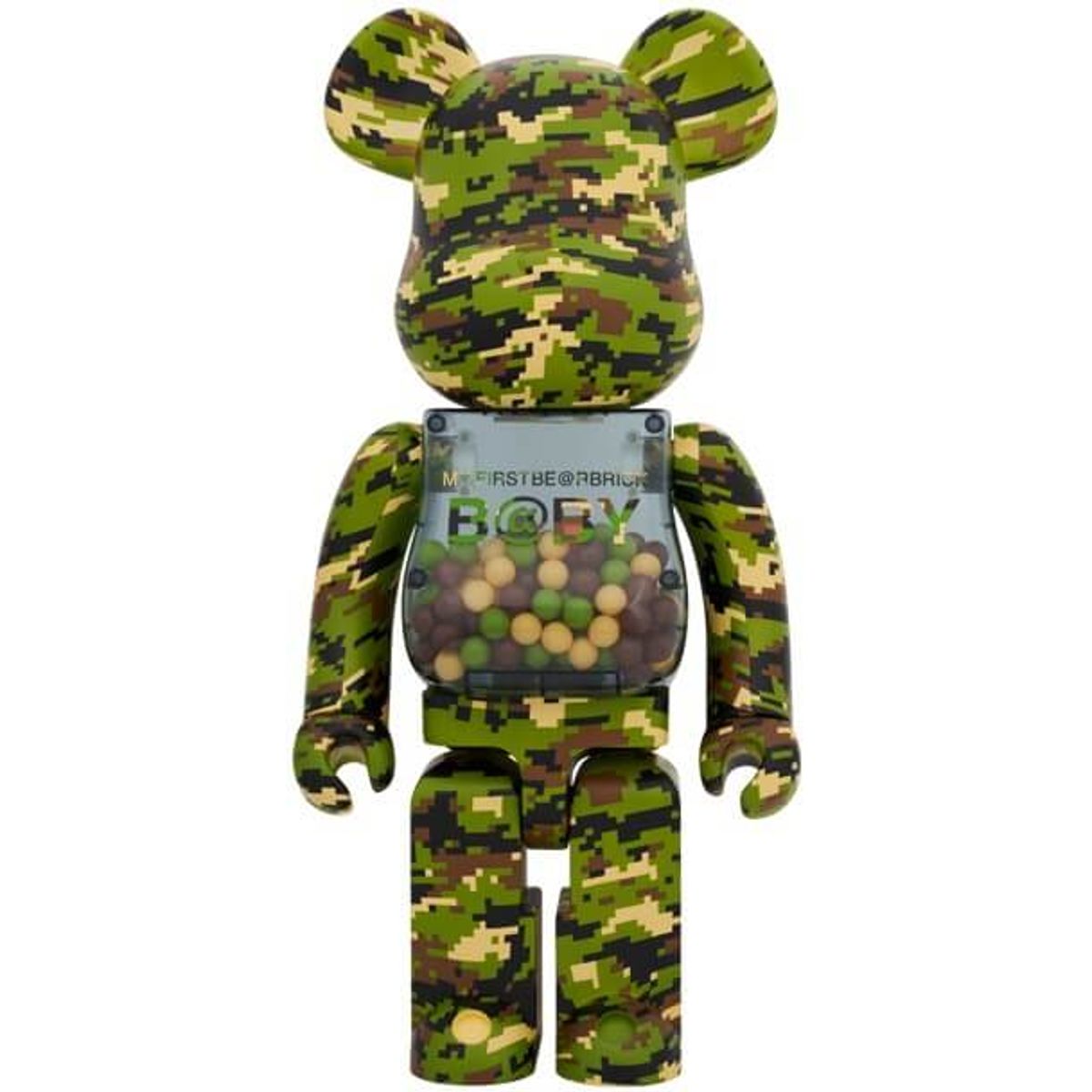 1000% Digital Camo My First B@by Bearbrick