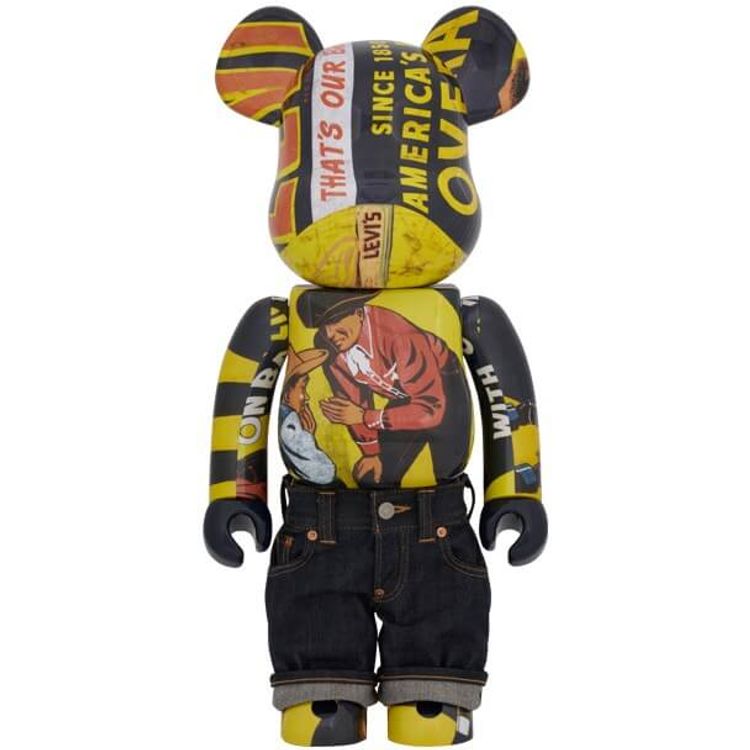 1000% Levi's Banner Bearbrick  by Medicom
