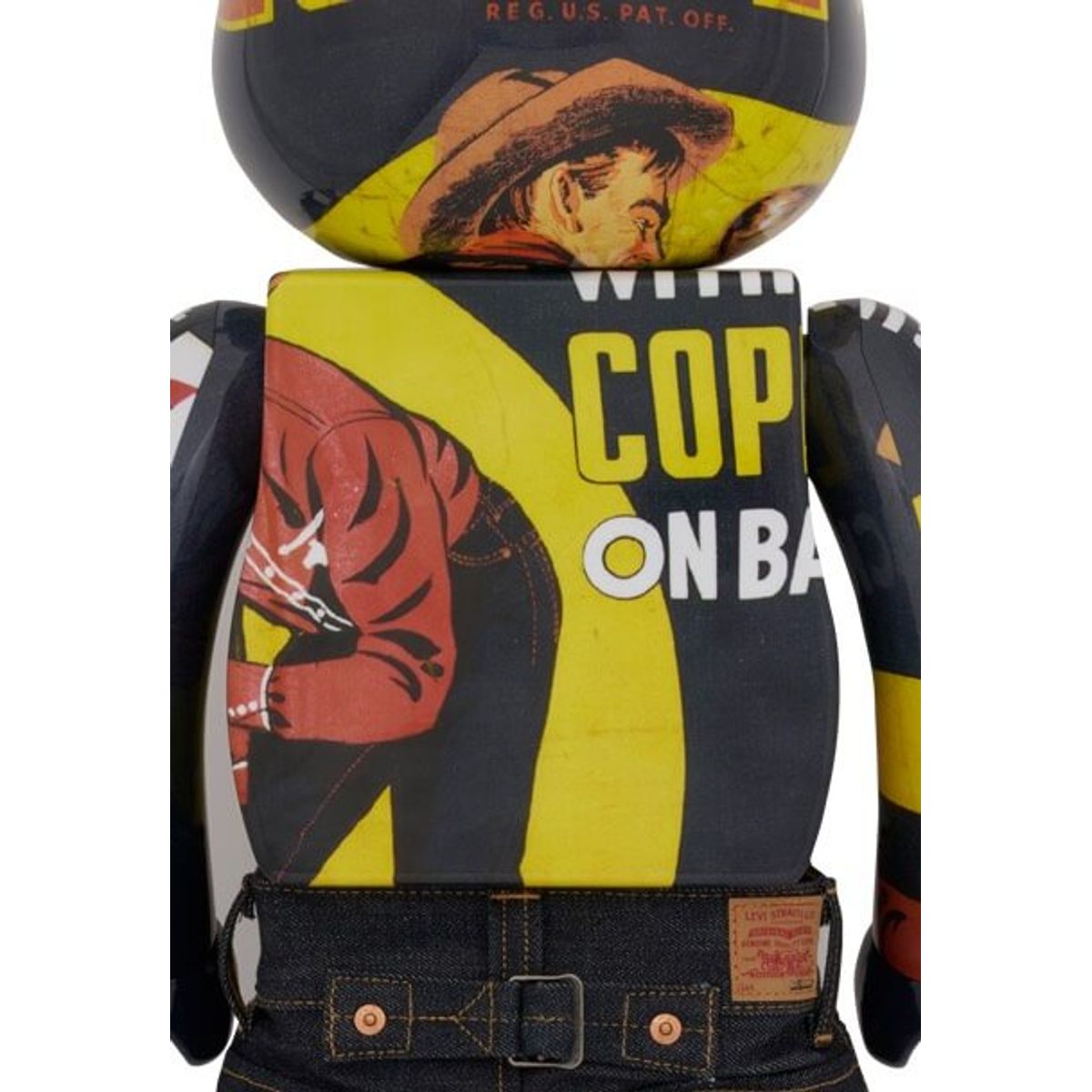 1000% Levi's Banner Bearbrick 