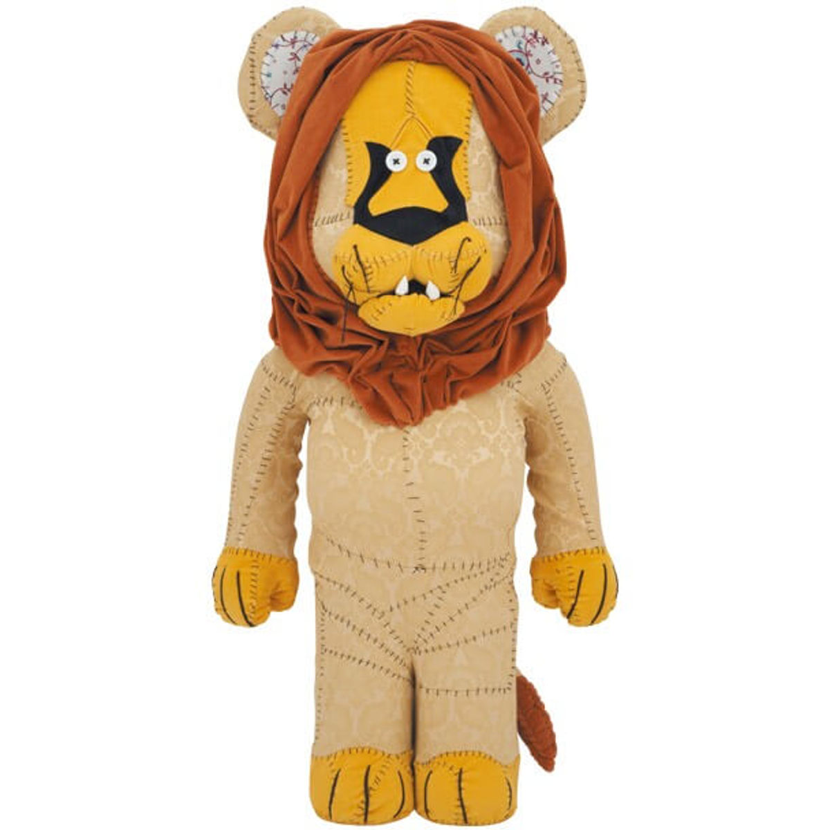 1000% Lion : One of Kind Pattern Be@rbrick