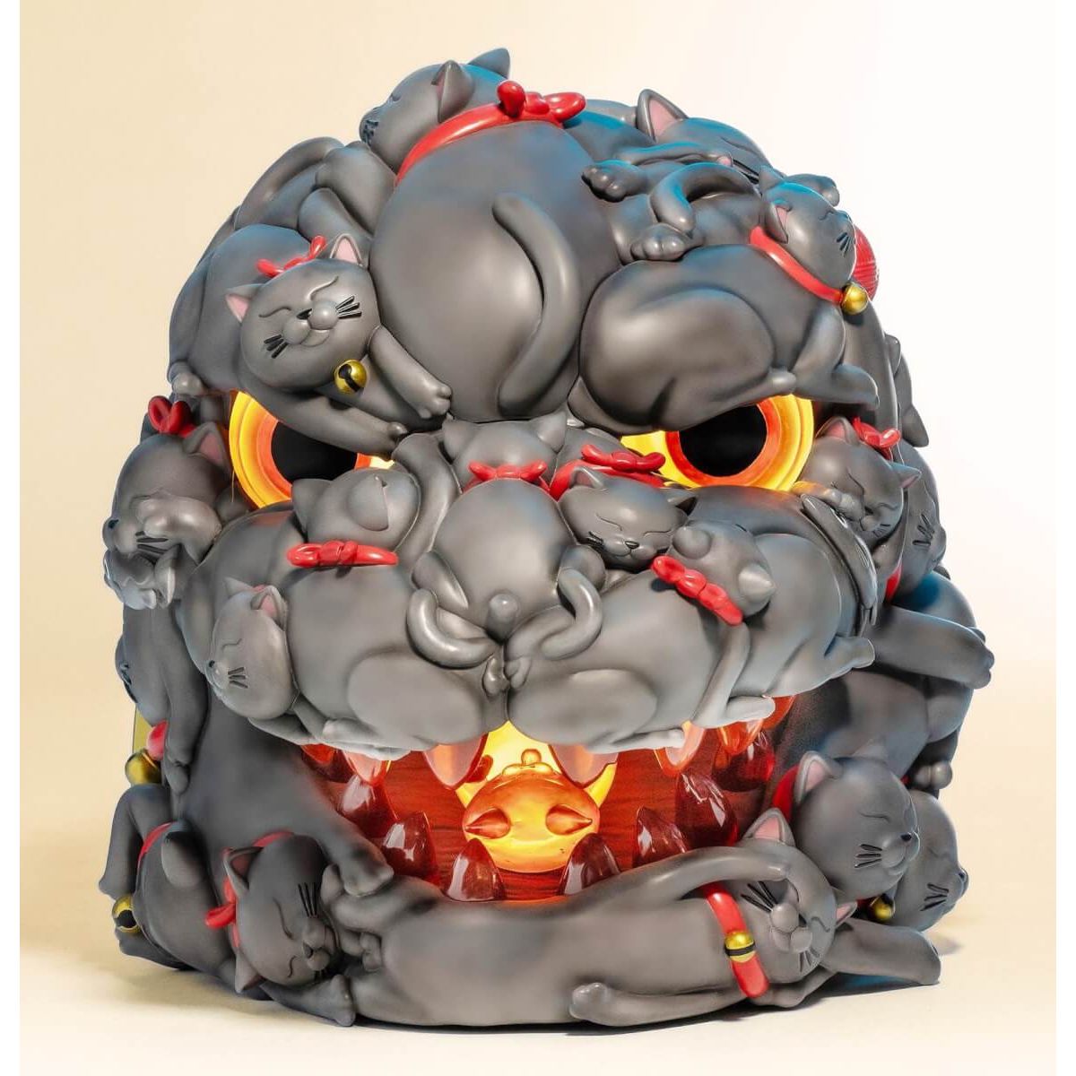 1000% Mega Red Flame Hundred Cats