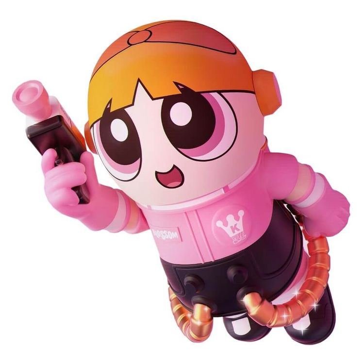 1000% Mega Space Molly Power Puff Girls Blossom by Kenny Wong
