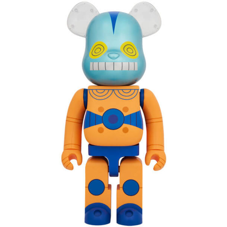 1000% Orange HxS Bearbrick by HxS (Hirota Saigansho)