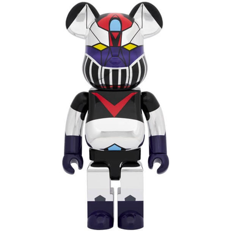 1000% Plated Great Mazinger Bearbrick by Go Nagai