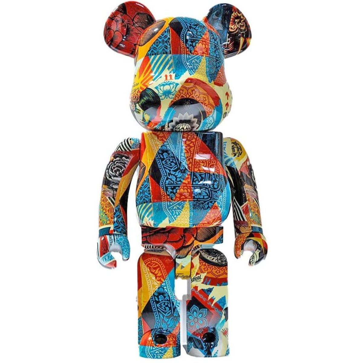 1000% Shepard Fairey Bearbrick