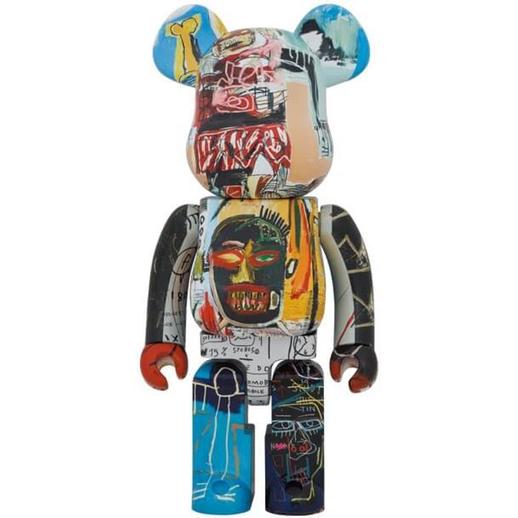 1000% Special Jean-Michel Basquiat Bearbrick by Jean-Michel Basquiat