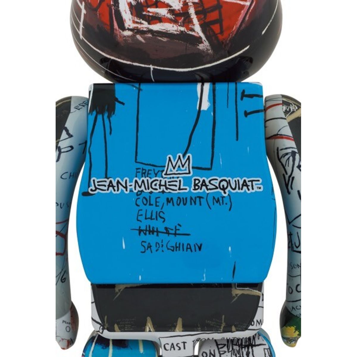 1000% Special Jean-Michel Basquiat Bearbrick