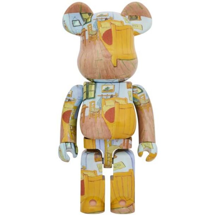 1000% The Bedroom Bearbrick by Vincent Van Gogh
