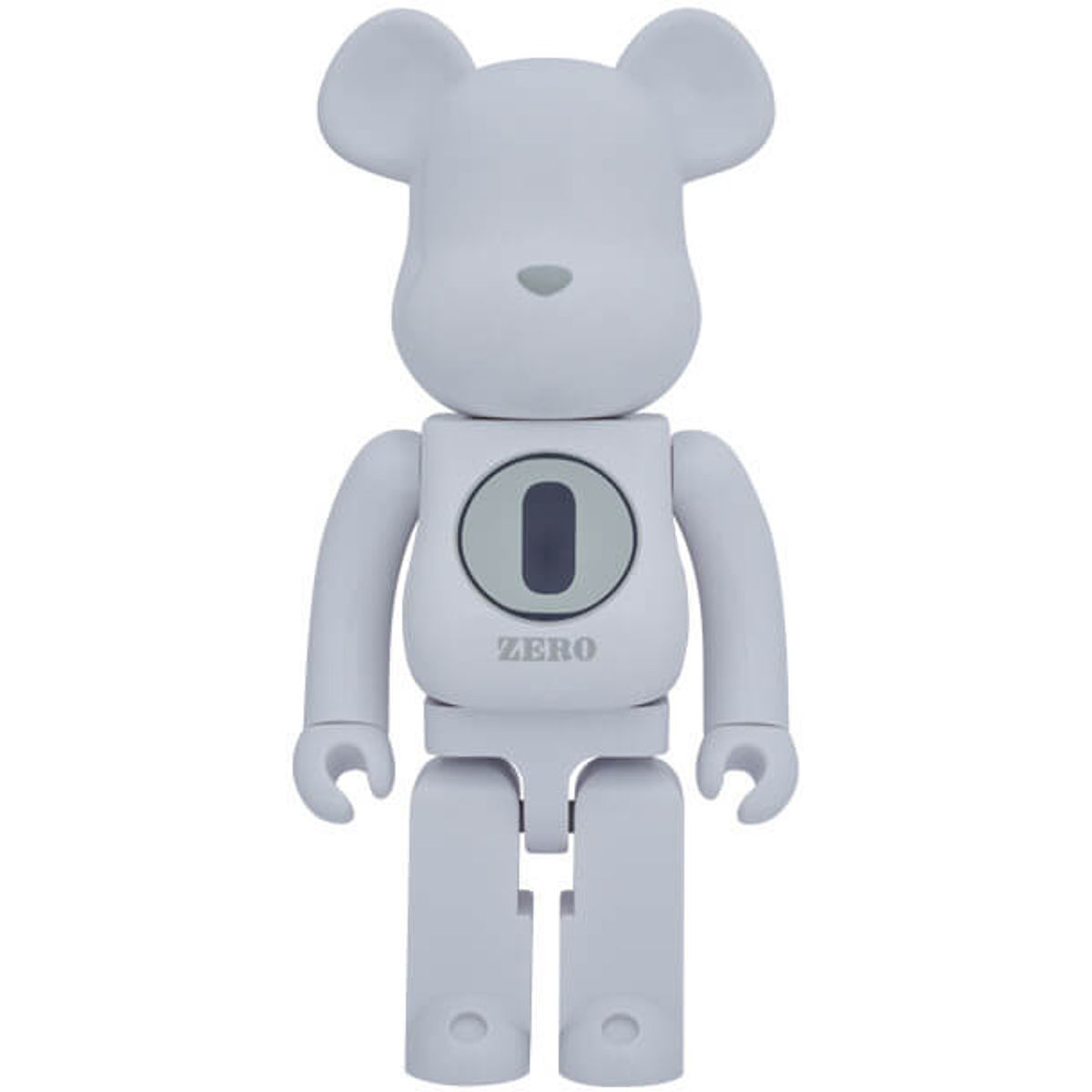 1000% White Robert Indiana x Fragment Design Bearbrick