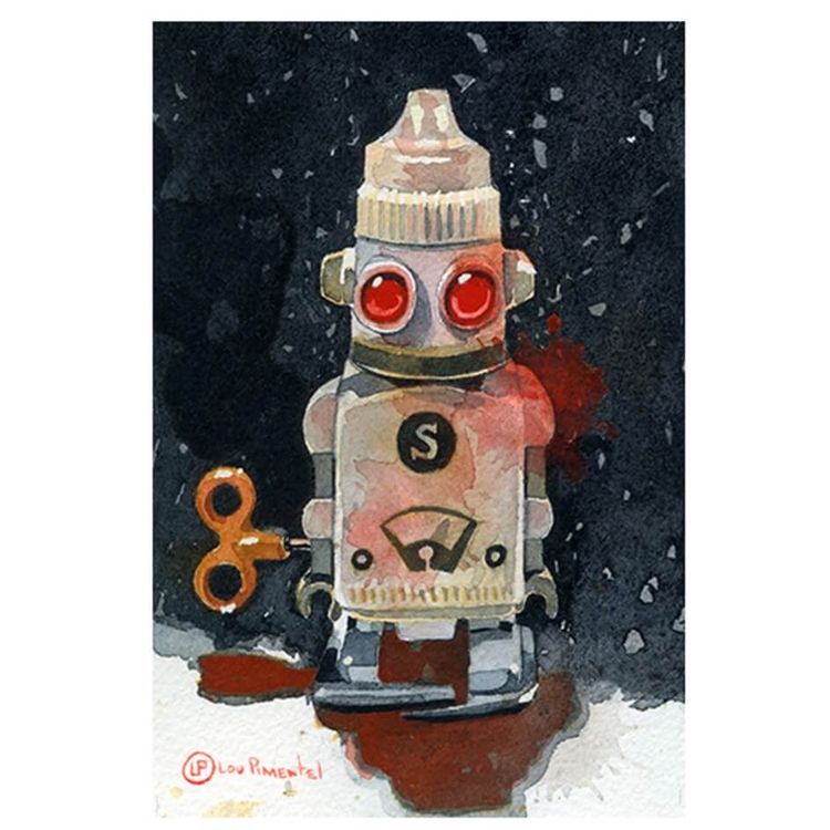 10010 10111 01011 (RWK in Binary Code) by Lou Pimentel