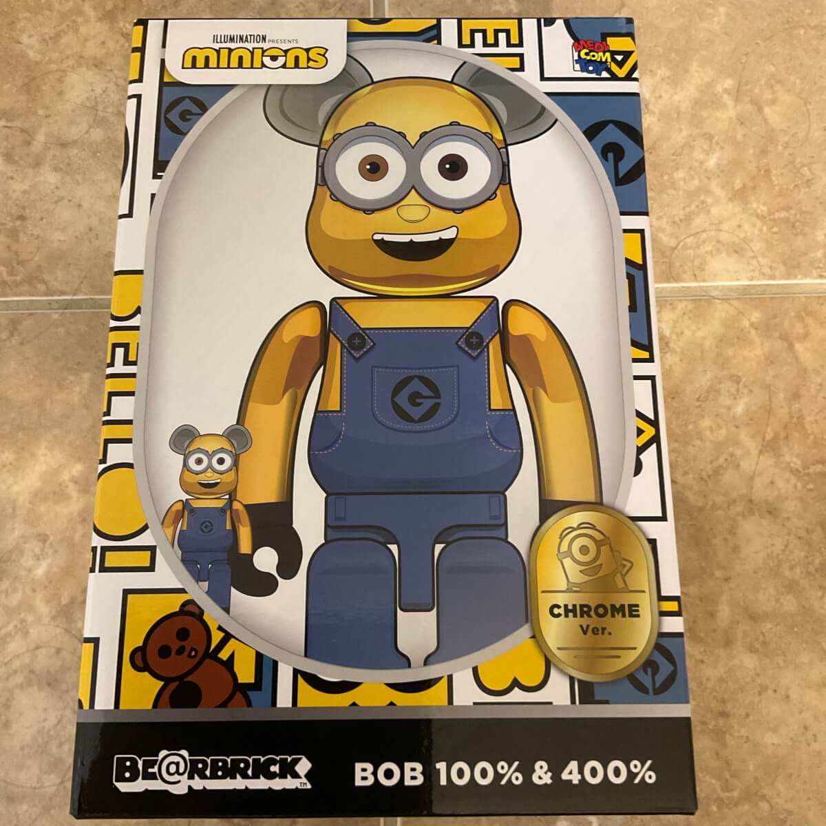 100%+400% Chrome Bob Minions (set)