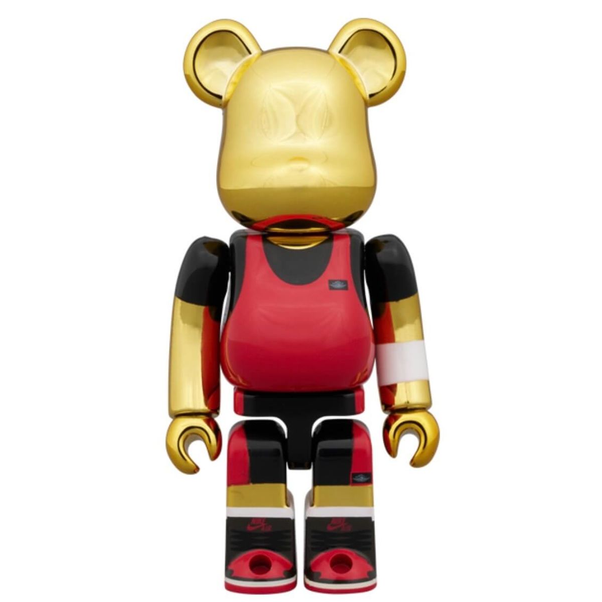 100% Michael Jordan 1985 AIR JORDAN Be@rbrick Gold