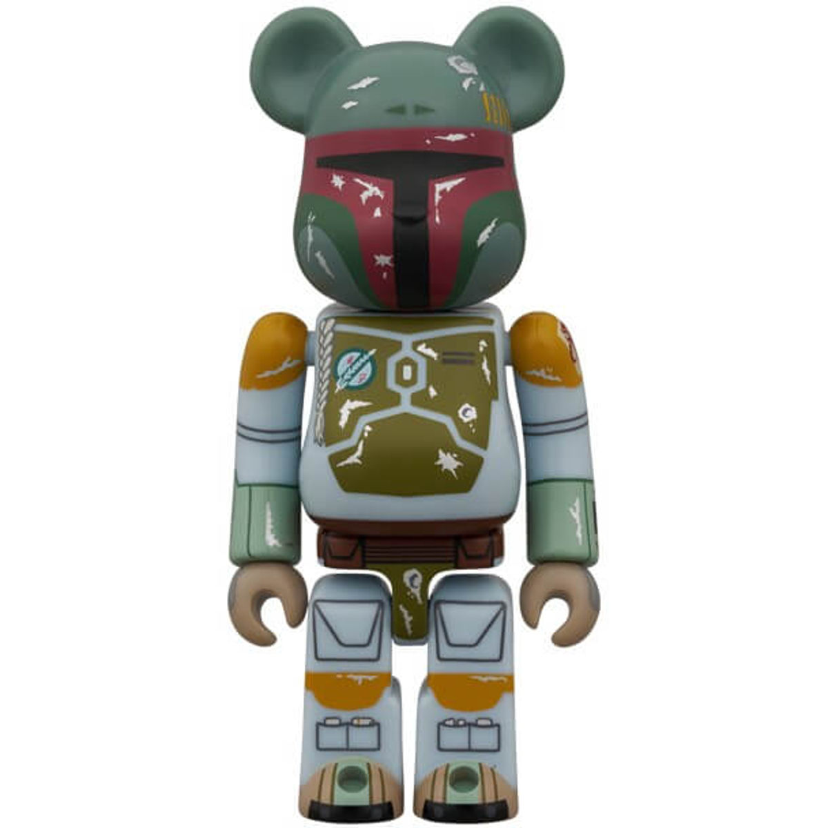 100%  Boba Fett : Chase Star Wars Bearbricn