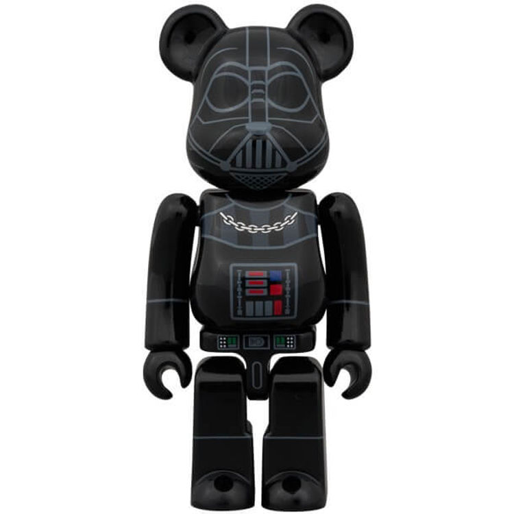100%  Darth Vader : Chase Star Wars Bearbricn by Star Wars