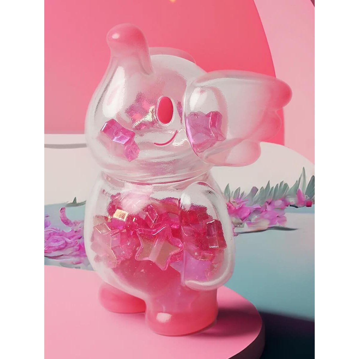 100% Elfie Pink Stars