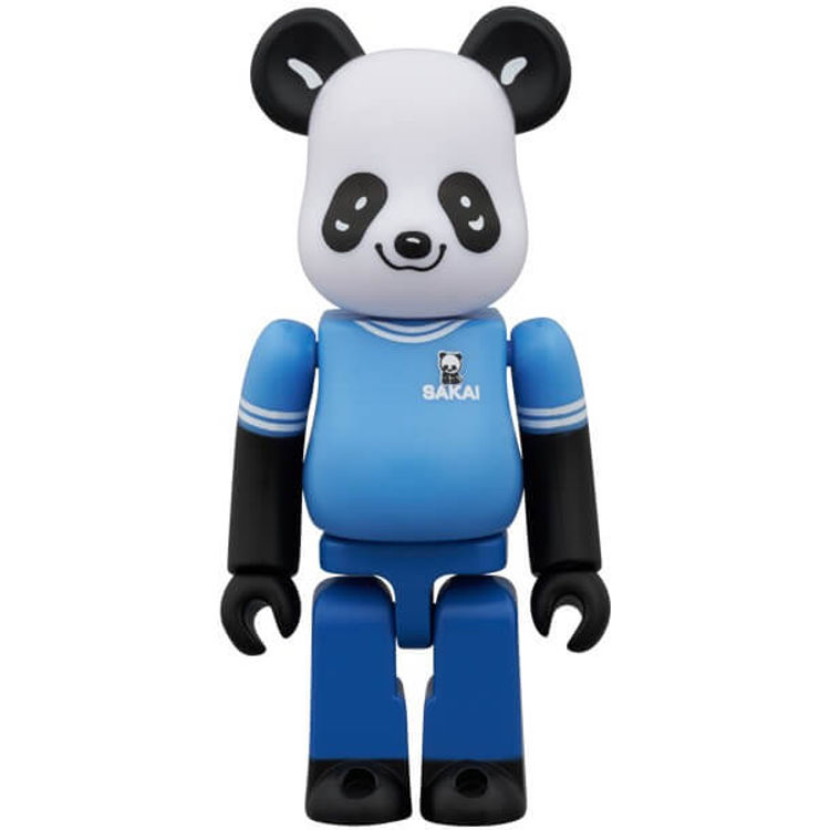 100% Magokoro Panda Bearbrick by Medicom