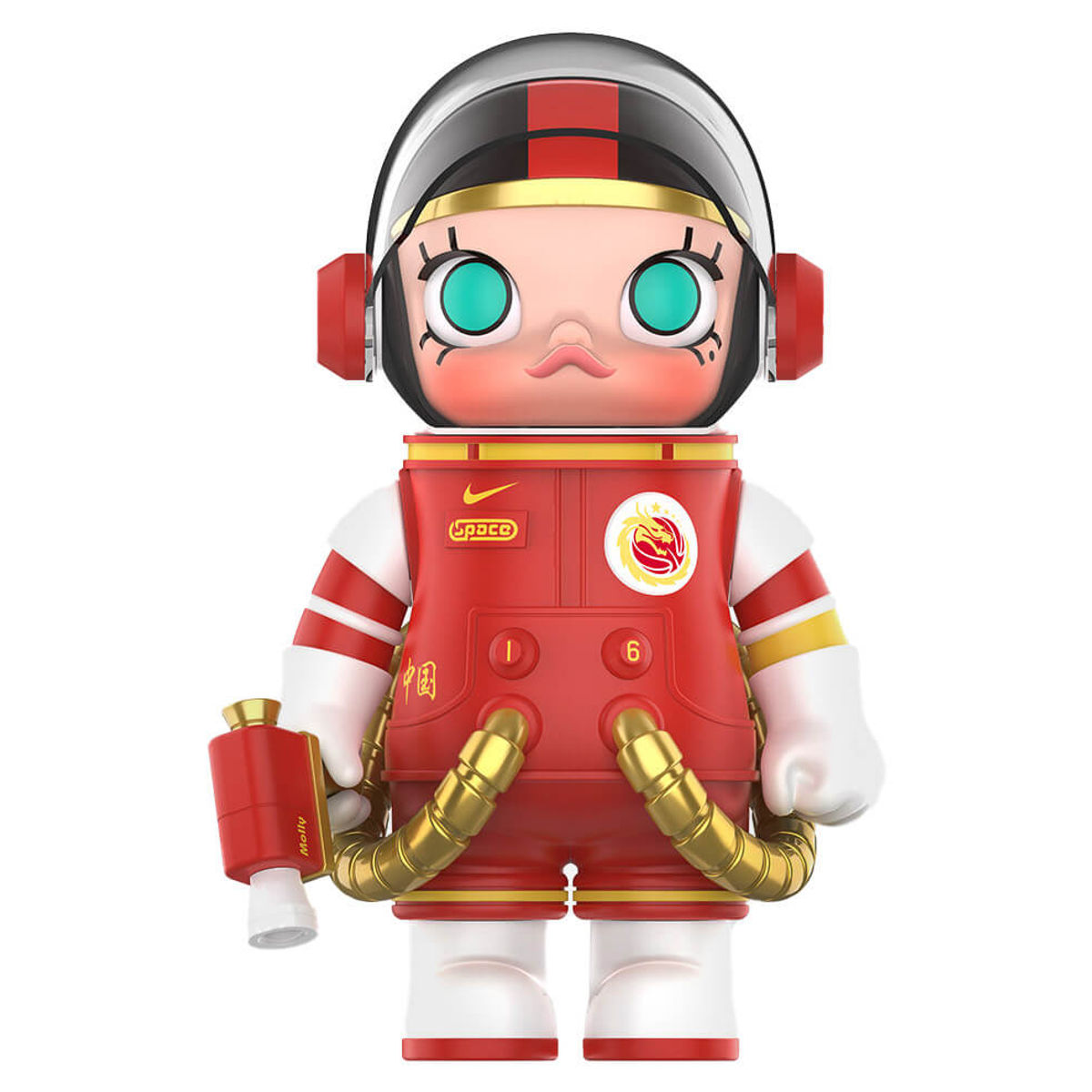 100% Mega Space Molly China Women's National Basketball Red