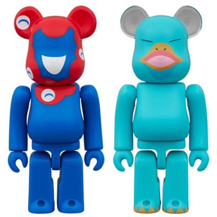 100% Miyakumyaku & Iko-chan Bearbrick (Set) by Medicom