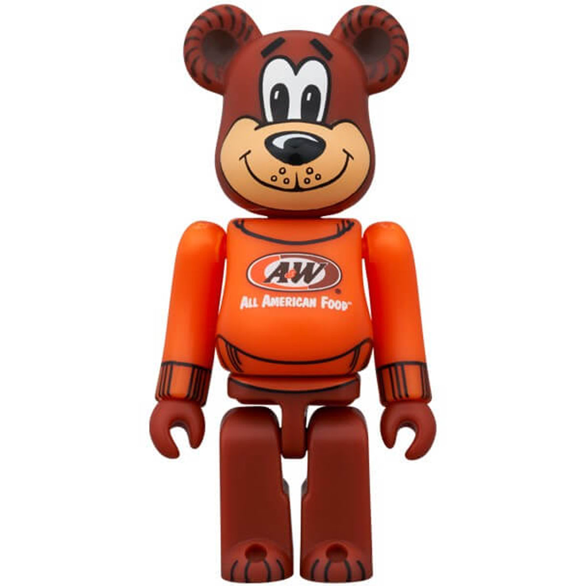 100% A&W Rooty the Great Bear Be@rbrick