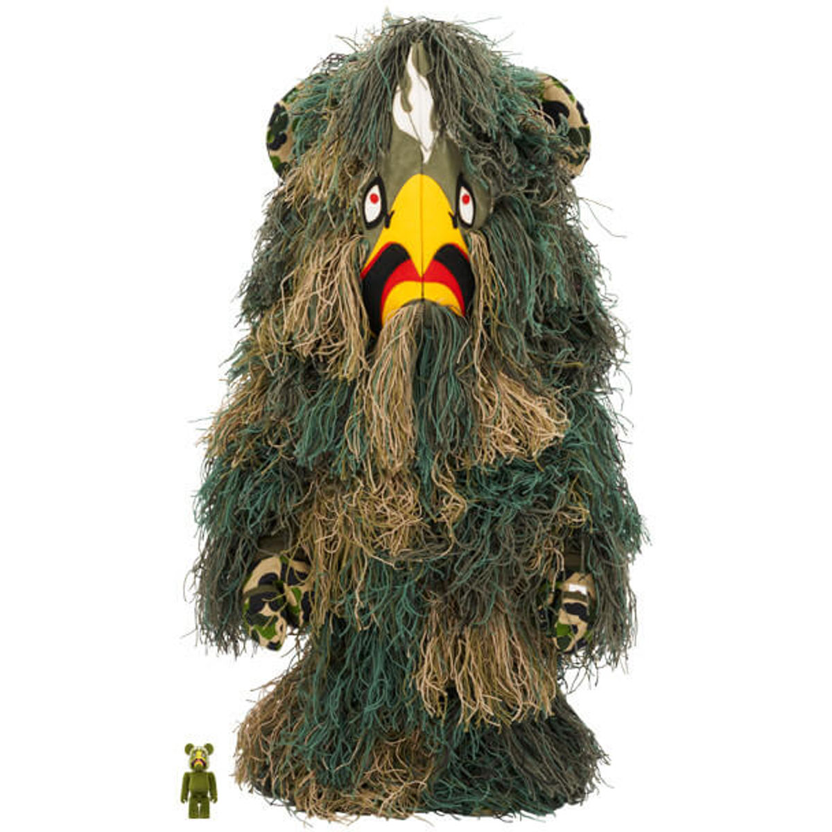 100% + 1000% Bape x Readymade Bearbrick (Set)