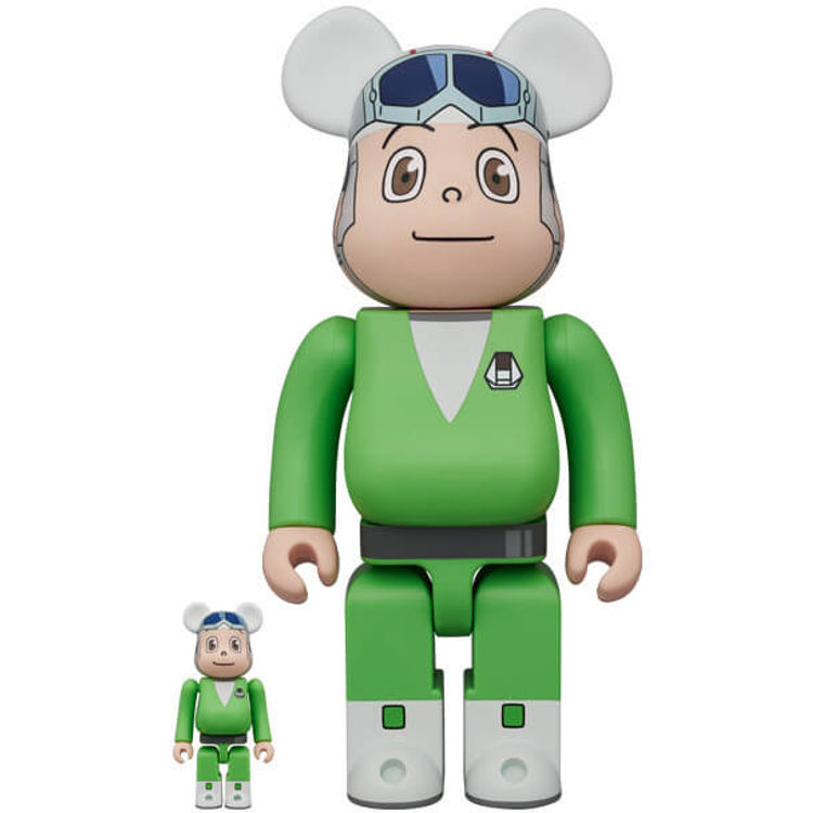 100% + 400% Bon : Time Patrol Bon Be@rbrick (Set) by Fujiko Pro Shogakukan