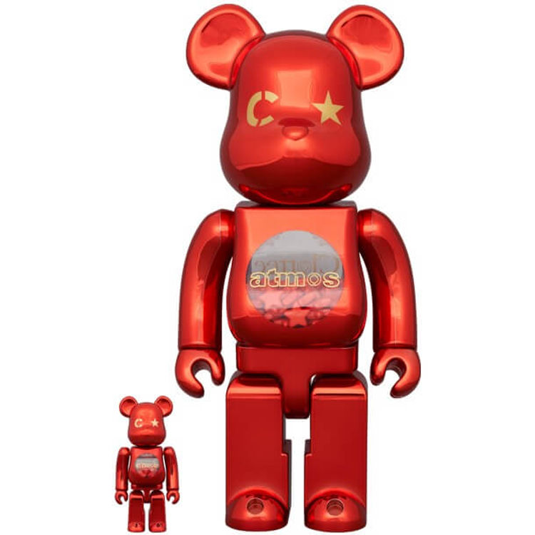 100% + 400% Clottee x Atmos Be@rbrick (Set) by Atmos