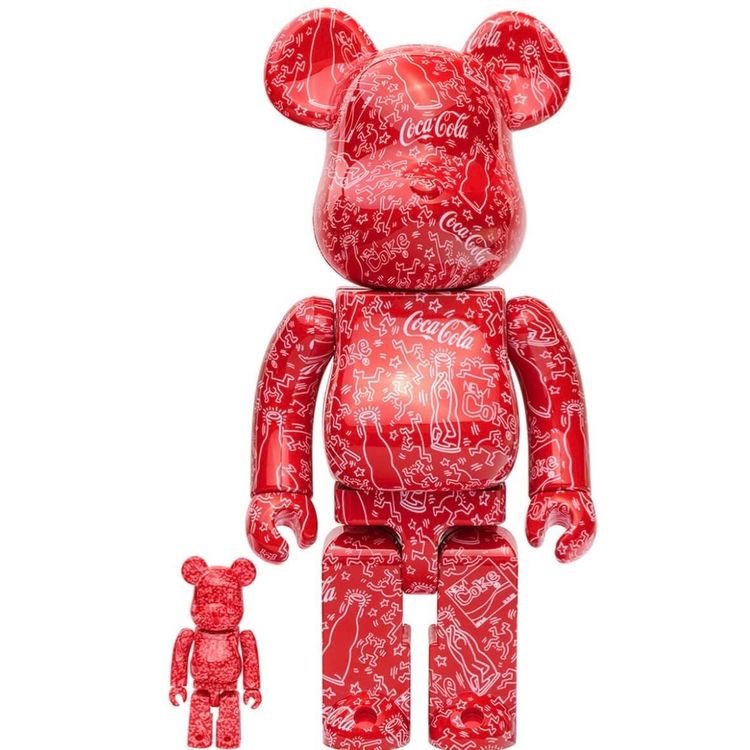 100% + 400% Coca-Cola x Keith Haring (Set) by Coca-Cola
