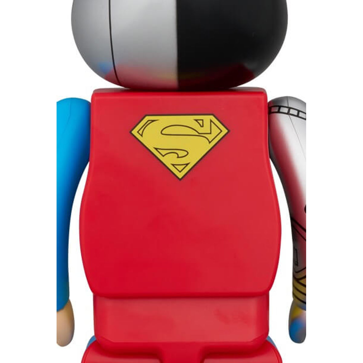 100% + 400% Cyborg Superman Bearbrick (set)