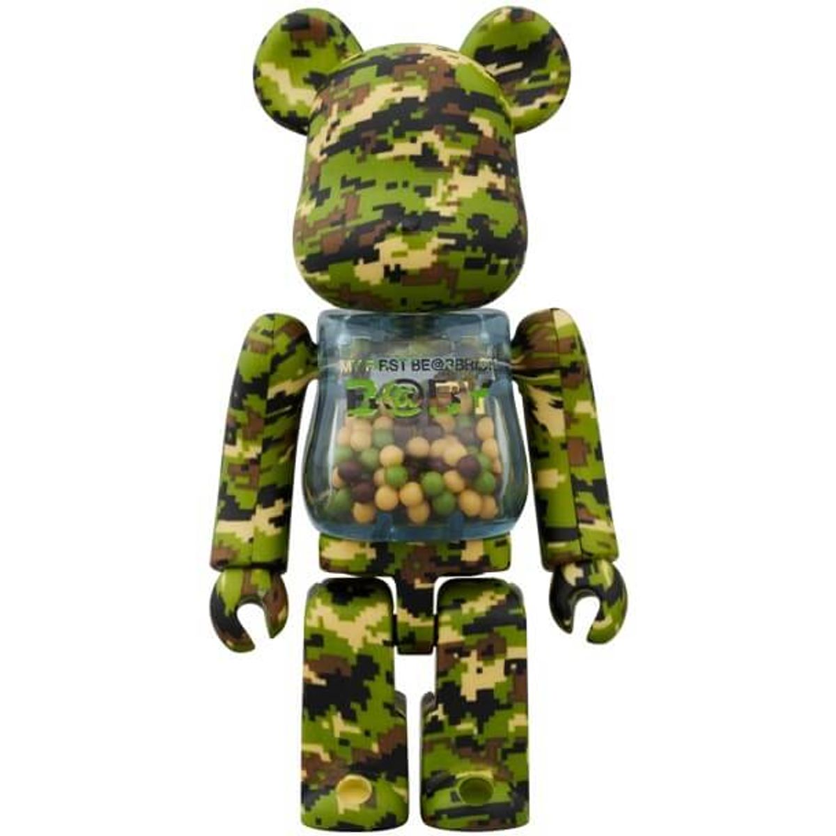 100% + 400% Digital Camo My First B@by Bearbrick (Set)
