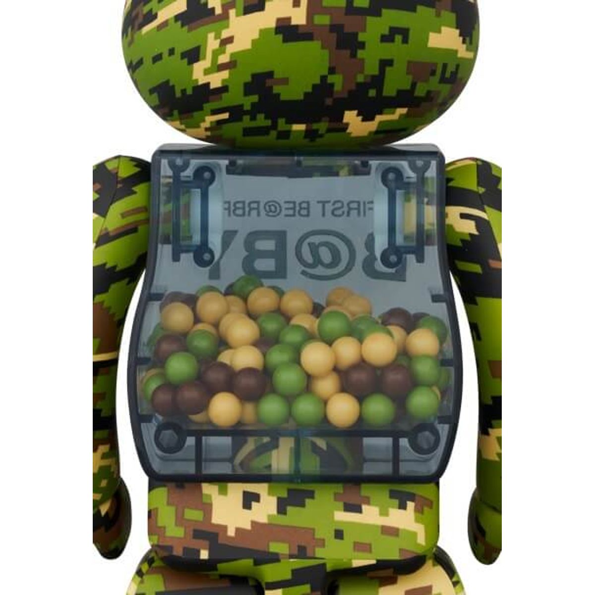 100% + 400% Digital Camo My First B@by Bearbrick (Set)