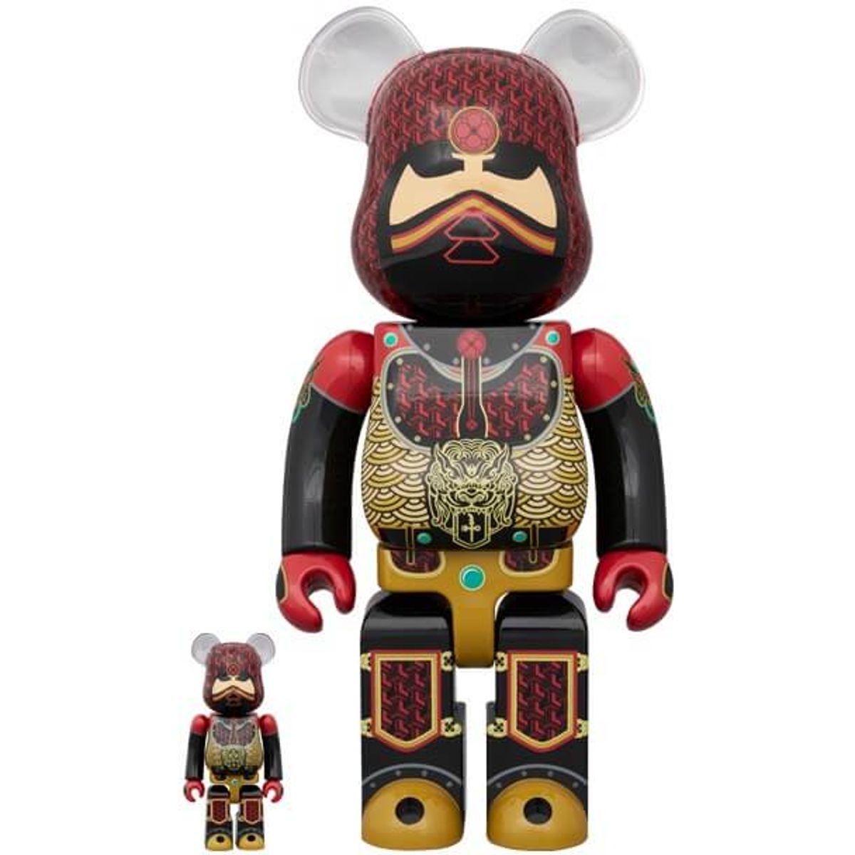 100% + 400% Empire Motor Club Sunny Wang Bearbrick (Set)