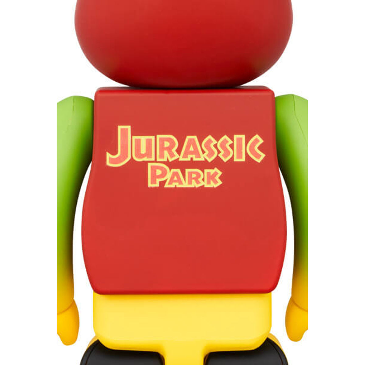100% + 400% Green & Yellow Jurassic Park Be@rbrick (Set)