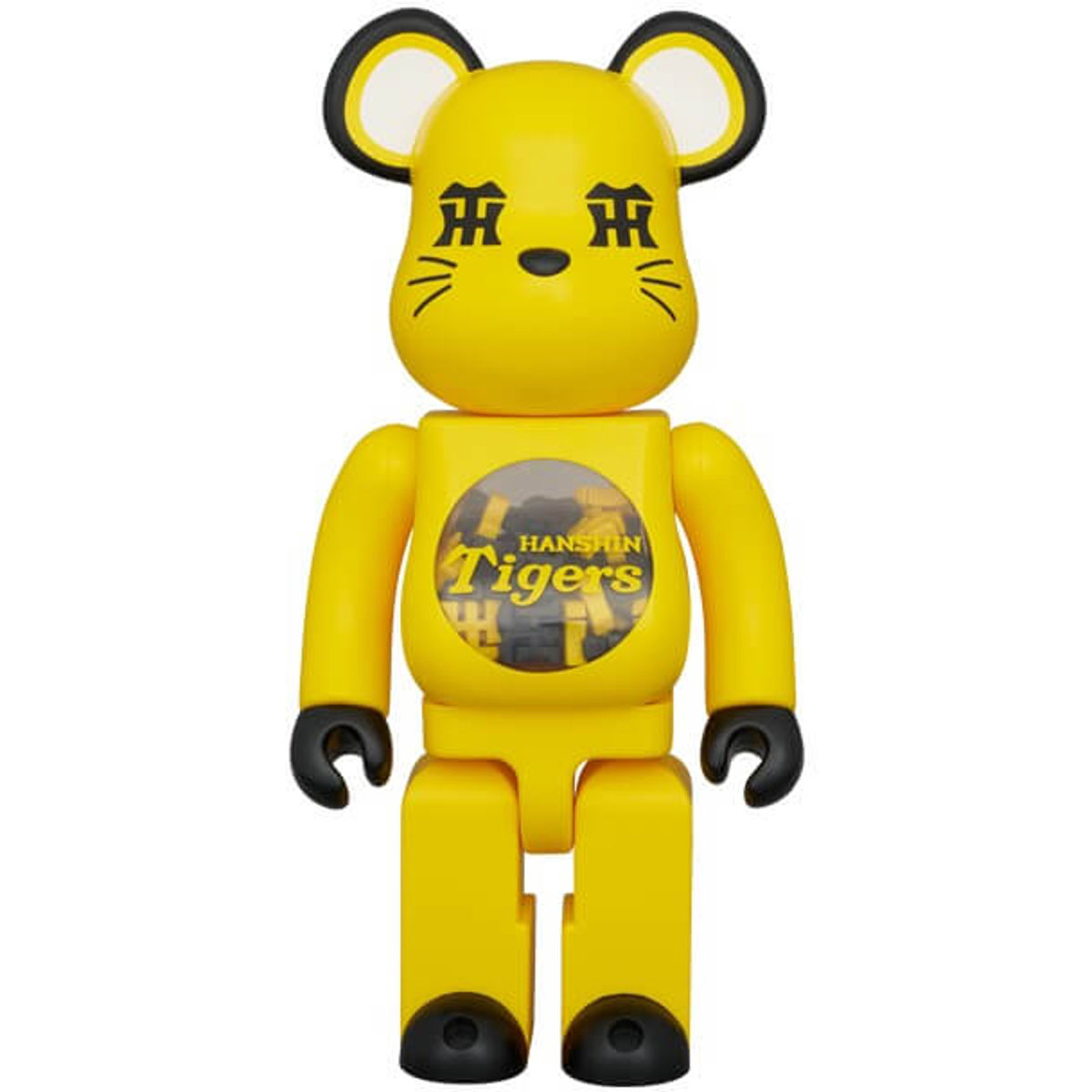 100% + 400% Hanshin Tigers Bearbrick