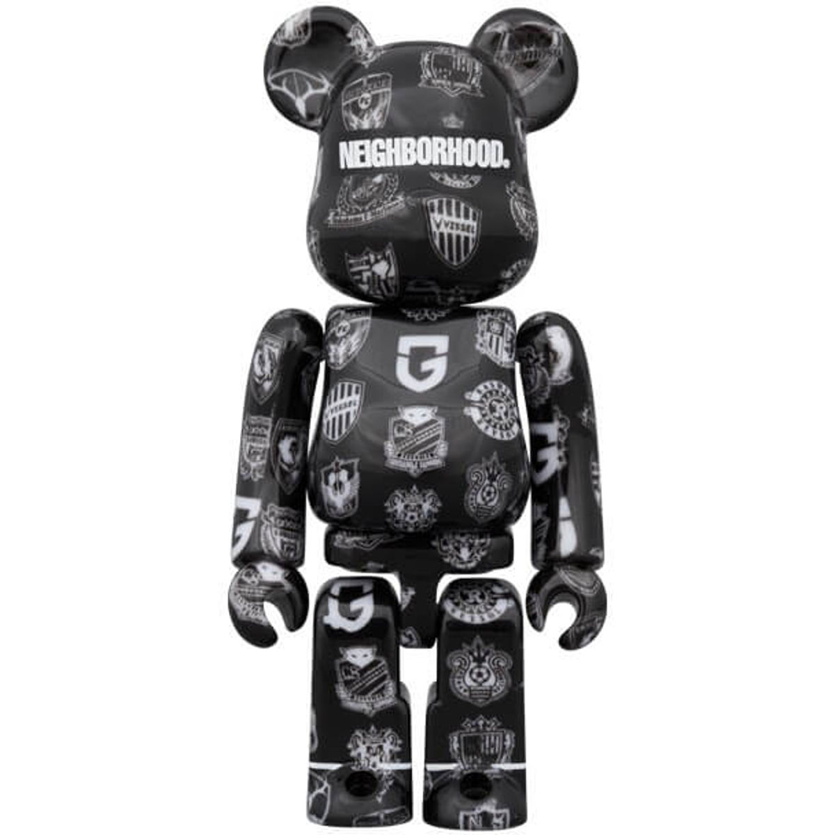100% + 400% J. League 30th Anniversary x Neighborhood Bearbrick (Set)