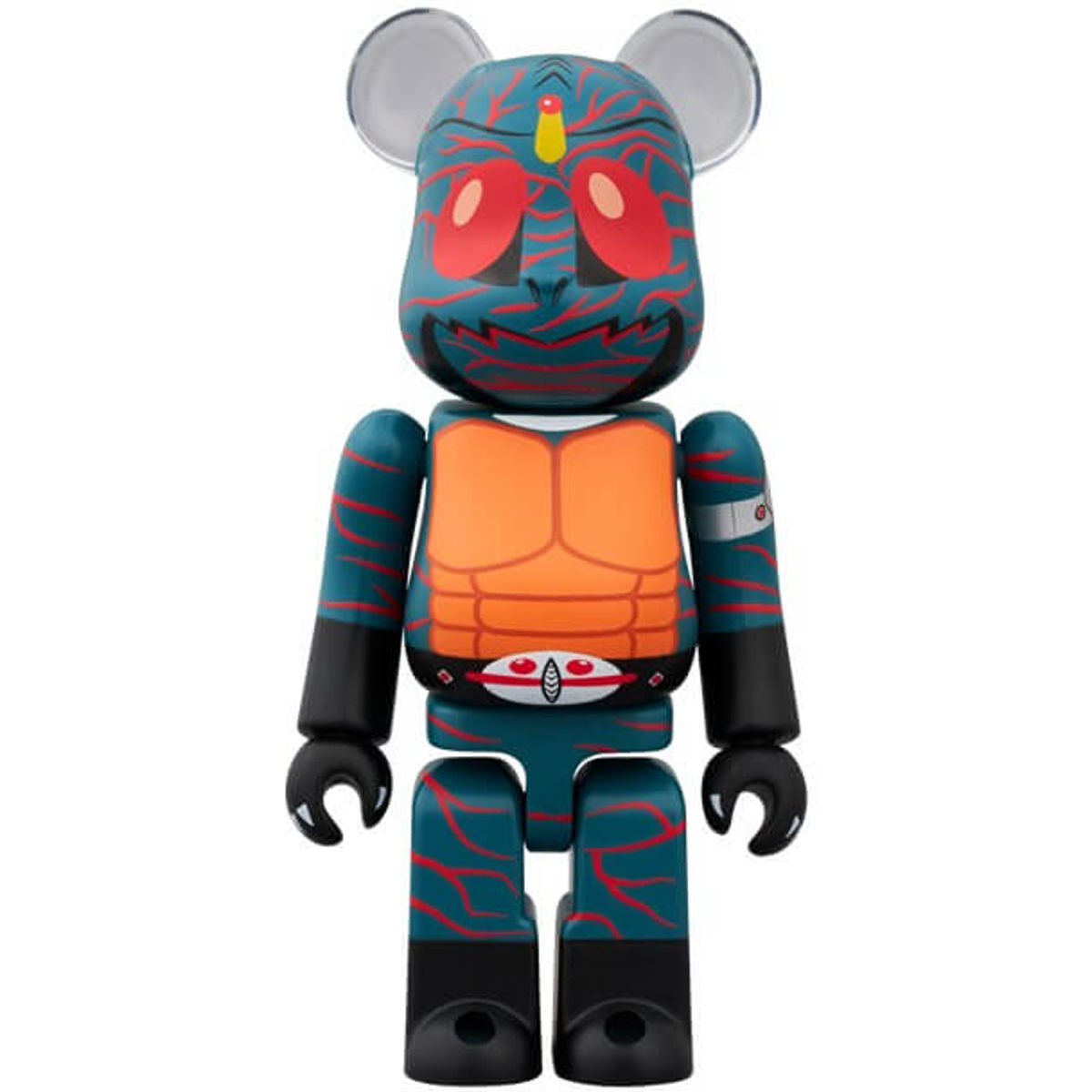 100% + 400% Kamen Rider Amazon  Bearbrick (Set)