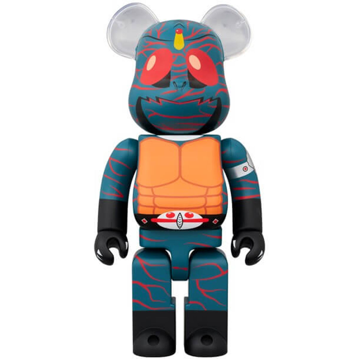 100% + 400% Kamen Rider Amazon  Bearbrick (Set)