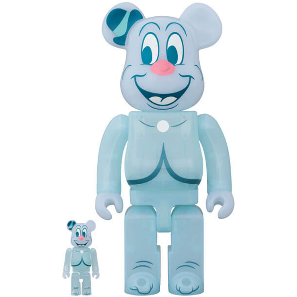 100% + 400% Lonesome Ghosts Bearbrick (Set)