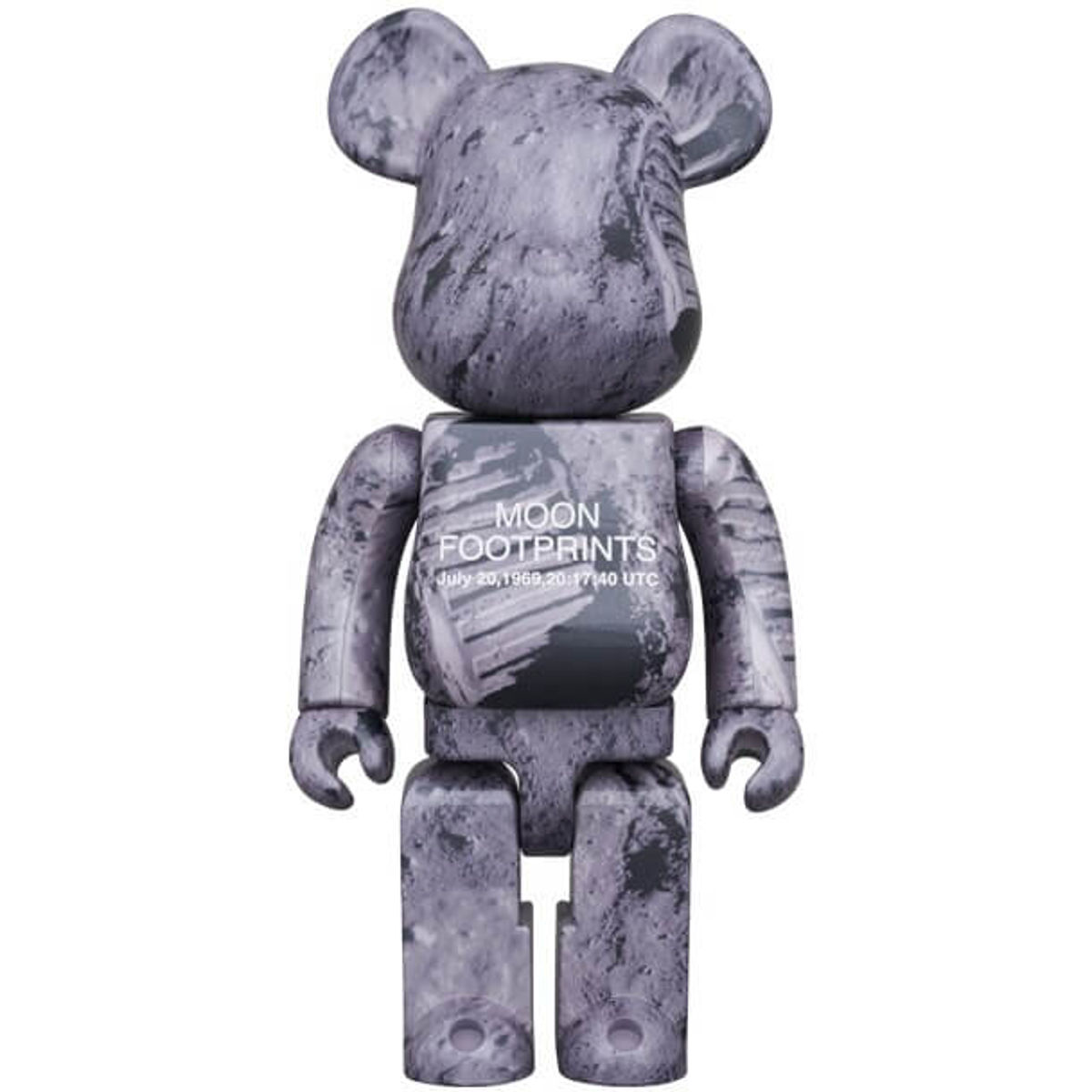100% + 400% Moon Footprints Be@rbrick (Set)