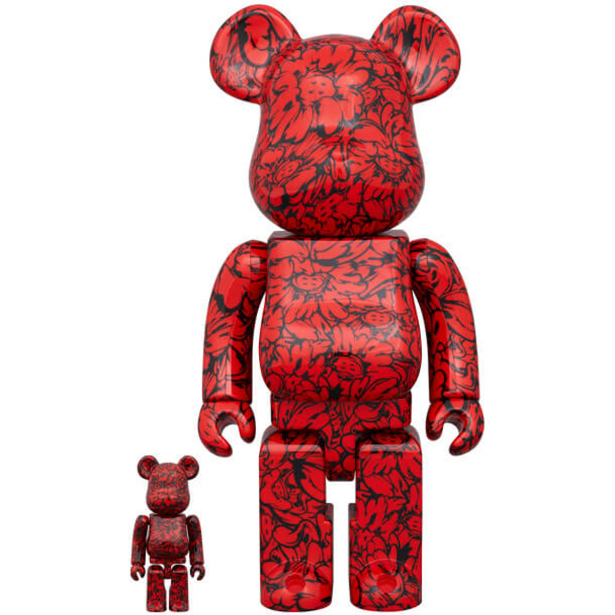 100% + 400% Mr. Scarlet Shun Sudo Be@rbrick (Set)