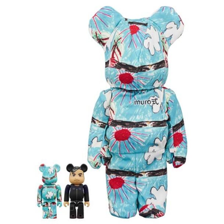 100% + 400% Murotsuyoshi Bearbrick (Set) by Murotsuyoshi